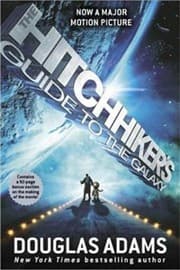 Cover of The Hitchhiker's Guide to the Galaxy by Douglas Adams