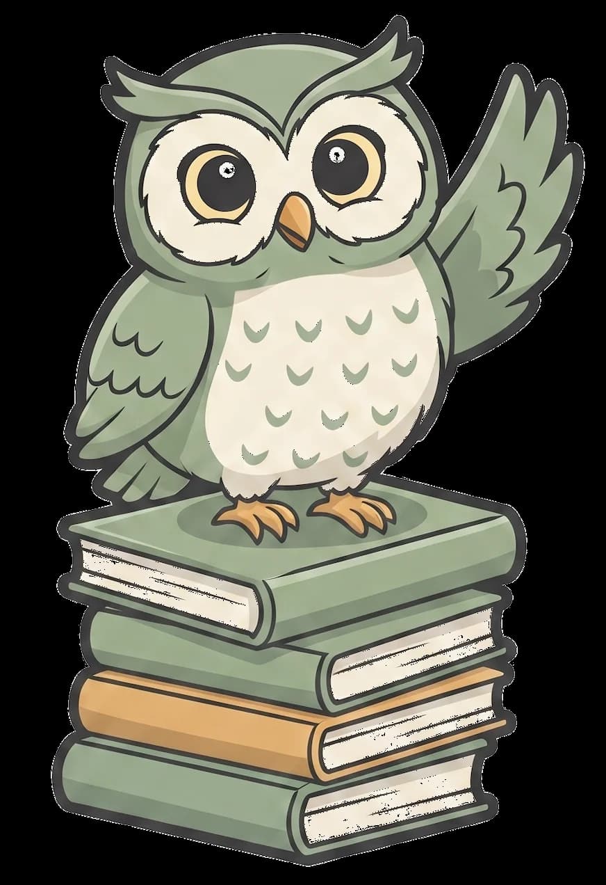 Shelf Sage owl mascot